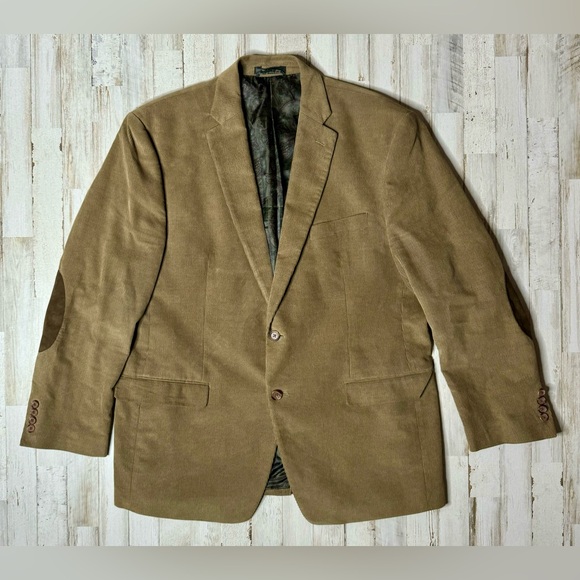 Ralph Lauren Other - Vtg Polo Ralph Lauren Blazer Mens 44R Brown Corduroy Sport Coat